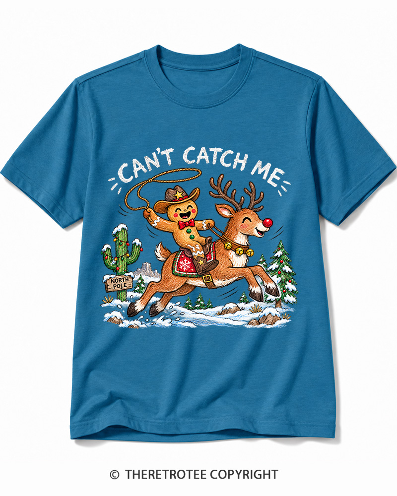 TheRetroTee Can't Catch Me Vintage Cotton T-Shirt