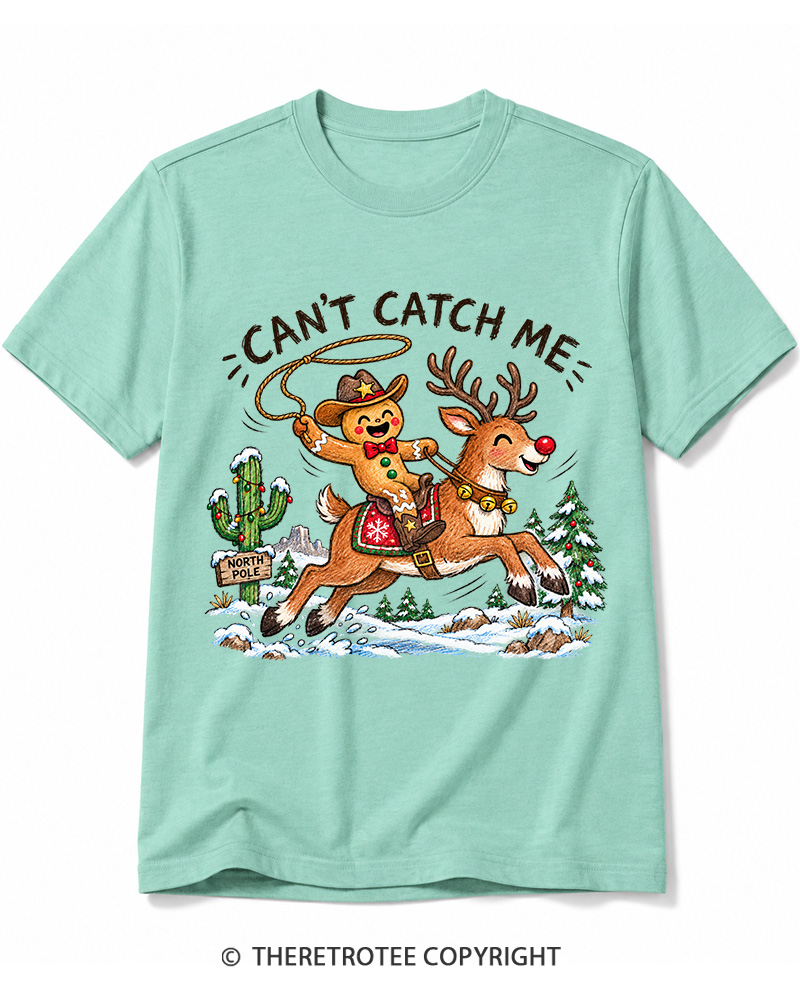 TheRetroTee Can't Catch Me Vintage Cotton T-Shirt