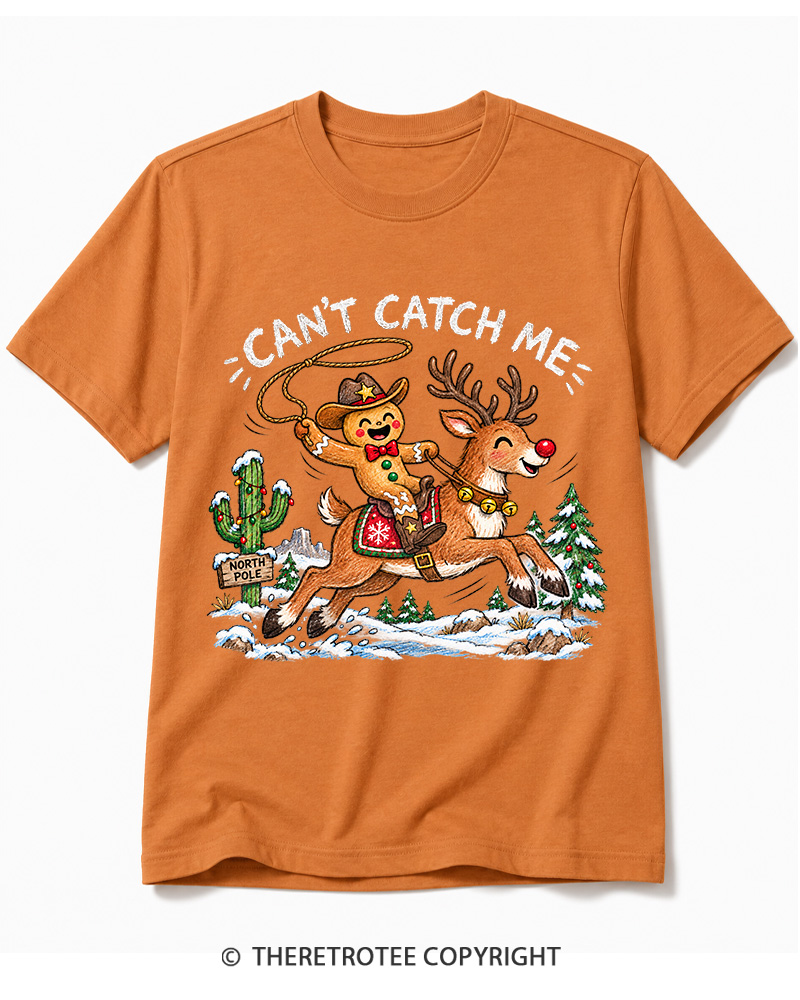 TheRetroTee Can't Catch Me Vintage Cotton T-Shirt