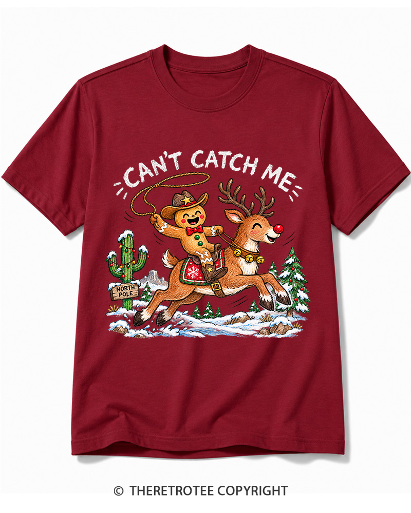 TheRetroTee Can't Catch Me Vintage Cotton T-Shirt