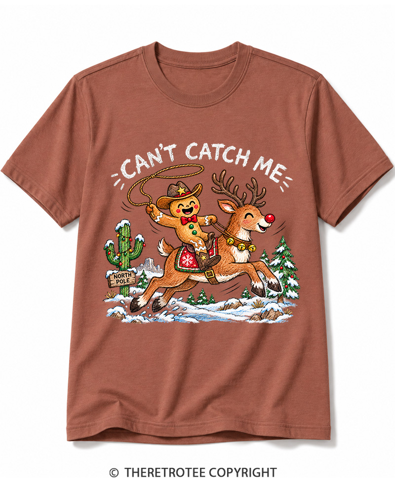 TheRetroTee Can't Catch Me Vintage Cotton T-Shirt