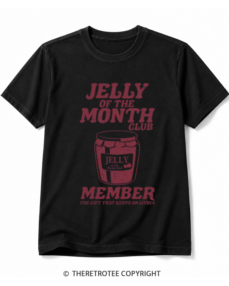 TheRetroTee Jelly Of The Month Club 1980s Cotton T-Shirt