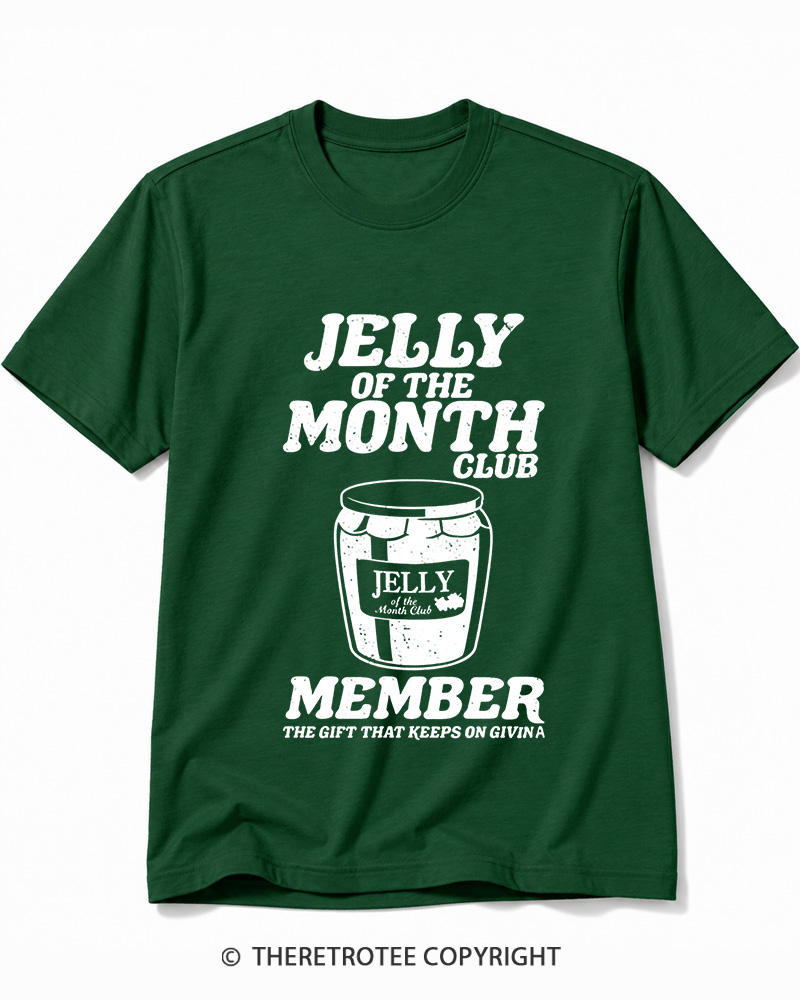 TheRetroTee Jelly Of The Month Club 1980s Cotton T-Shirt