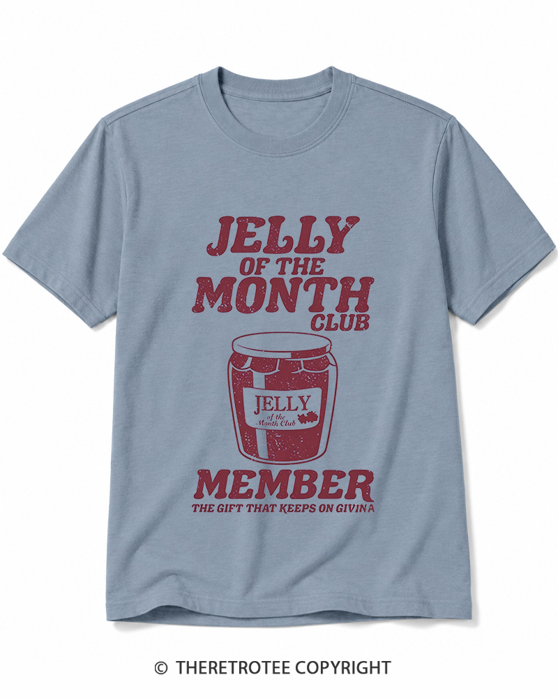TheRetroTee Jelly Of The Month Club 1980s Cotton T-Shirt