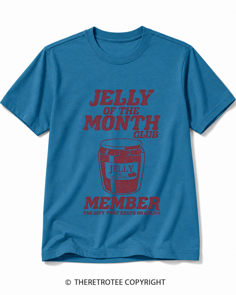 TheRetroTee Jelly Of The Month Club 1980s Cotton T-Shirt