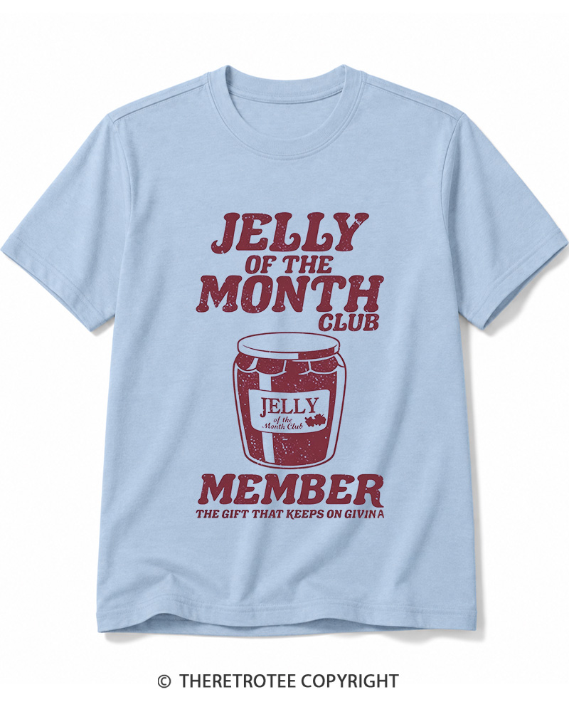 TheRetroTee Jelly Of The Month Club 1980s Cotton T-Shirt