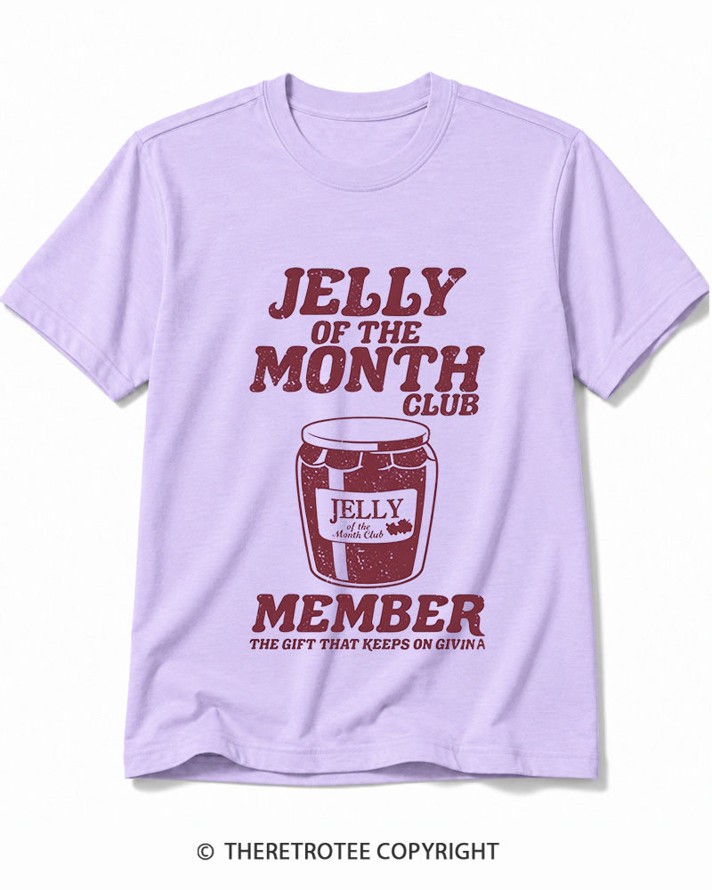 TheRetroTee Jelly Of The Month Club 1980s Cotton T-Shirt