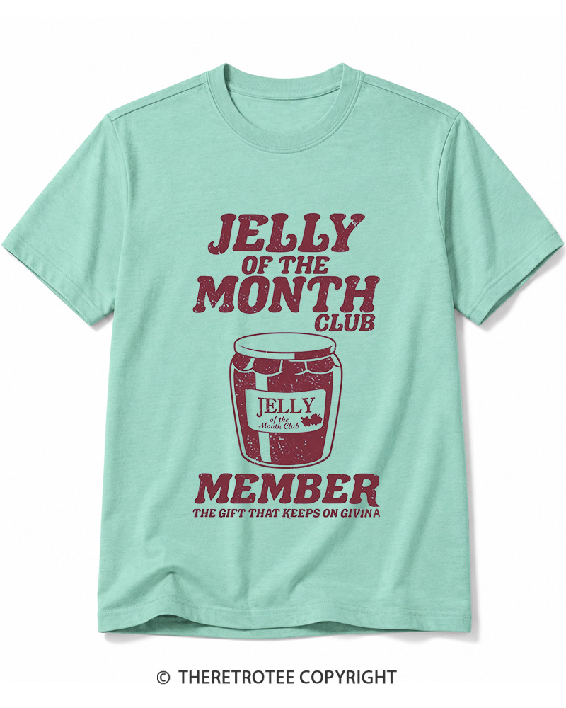 TheRetroTee Jelly Of The Month Club 1980s Cotton T-Shirt