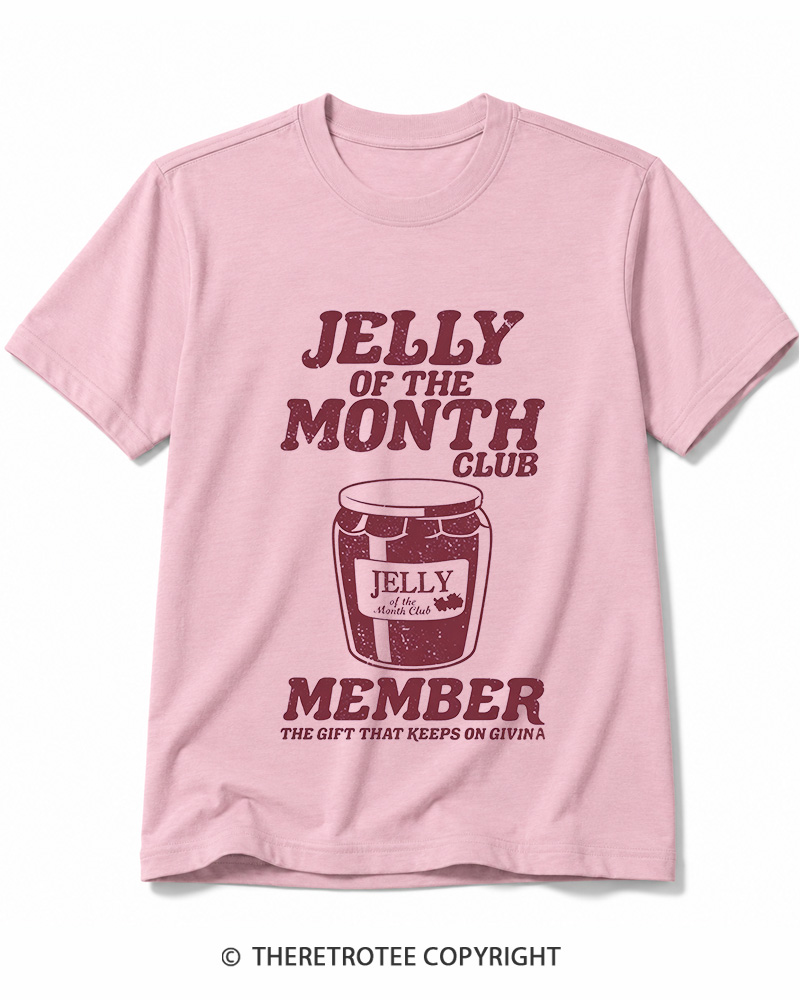 TheRetroTee Jelly Of The Month Club 1980s Cotton T-Shirt