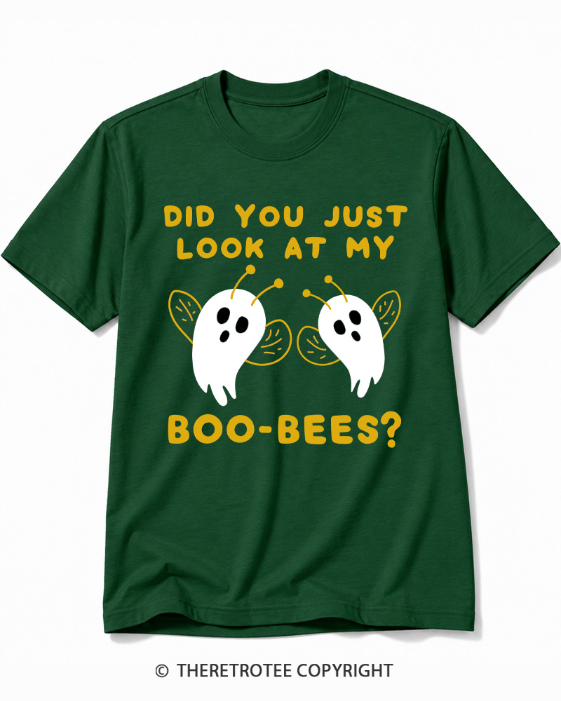 TheRetroTee Did You Just Look At My Boo-Bees 2000s Cotton T-Shirt