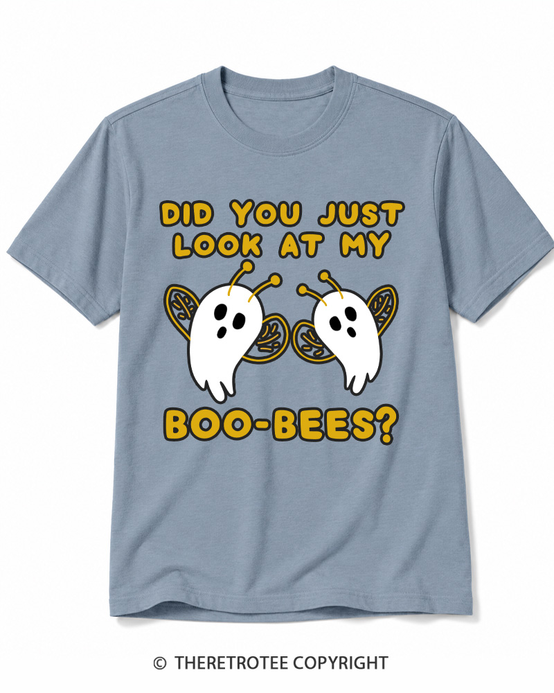 TheRetroTee Did You Just Look At My Boo-Bees 2000s Cotton T-Shirt