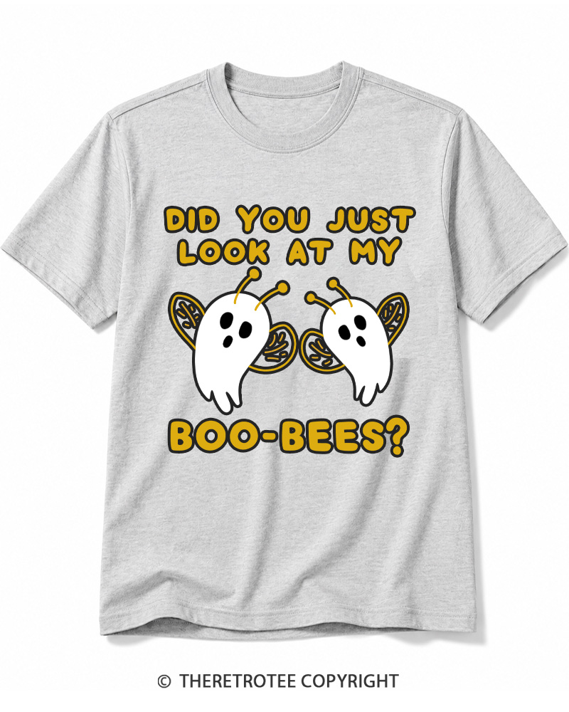 TheRetroTee Did You Just Look At My Boo-Bees 2000s Cotton T-Shirt