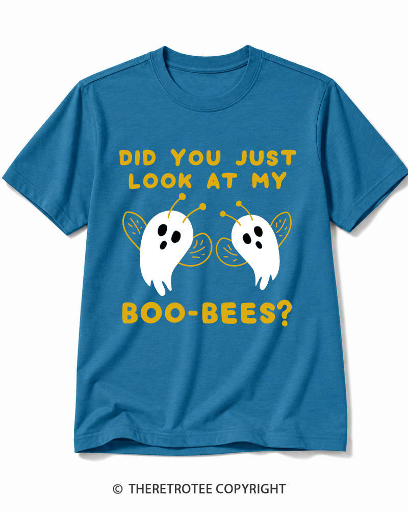 TheRetroTee Did You Just Look At My Boo-Bees 2000s Cotton T-Shirt