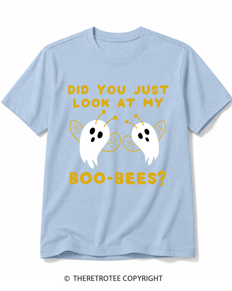 TheRetroTee Did You Just Look At My Boo-Bees 2000s Cotton T-Shirt