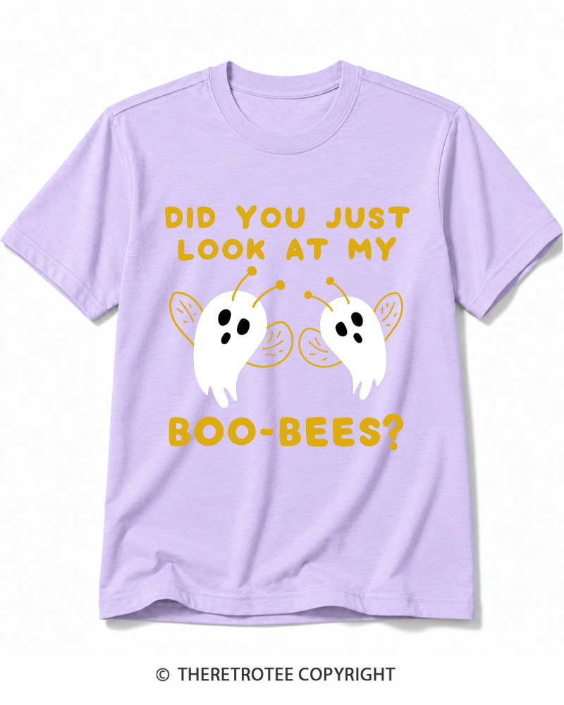 TheRetroTee Did You Just Look At My Boo-Bees 2000s Cotton T-Shirt