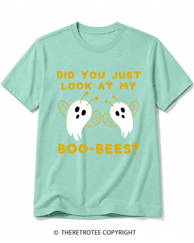 TheRetroTee Did You Just Look At My Boo-Bees 2000s Cotton T-Shirt