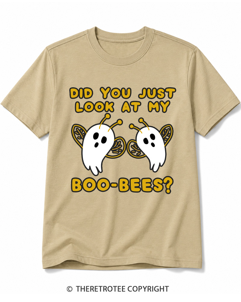 TheRetroTee Did You Just Look At My Boo-Bees 2000s Cotton T-Shirt