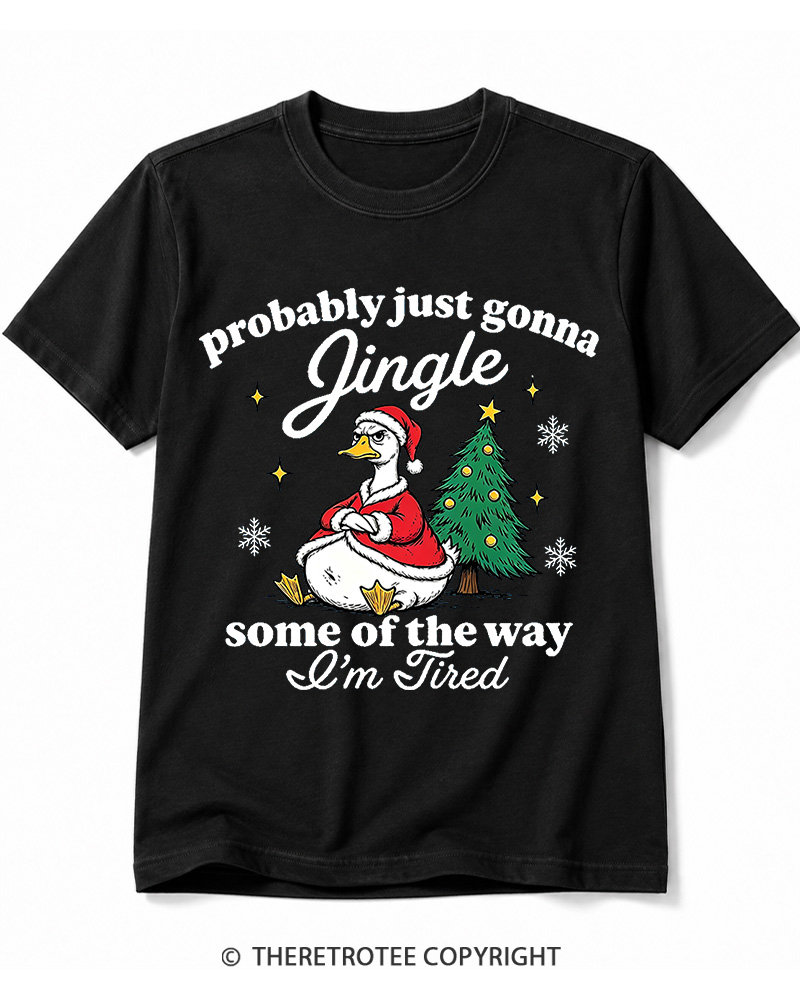 TheRetroTee Probably Just Gonna Jingle 1960s Cotton T-Shirt