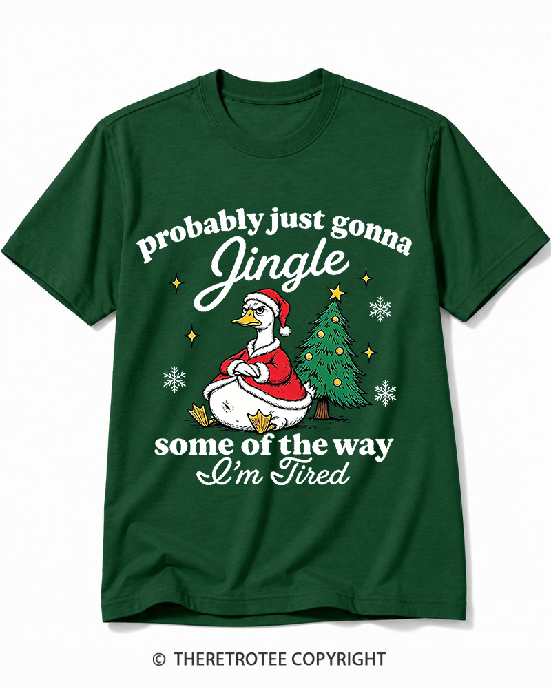 TheRetroTee Probably Just Gonna Jingle 1960s Cotton T-Shirt