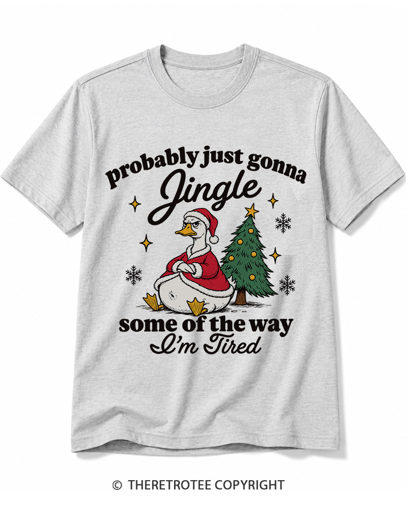 TheRetroTee Probably Just Gonna Jingle 1960s Cotton T-Shirt