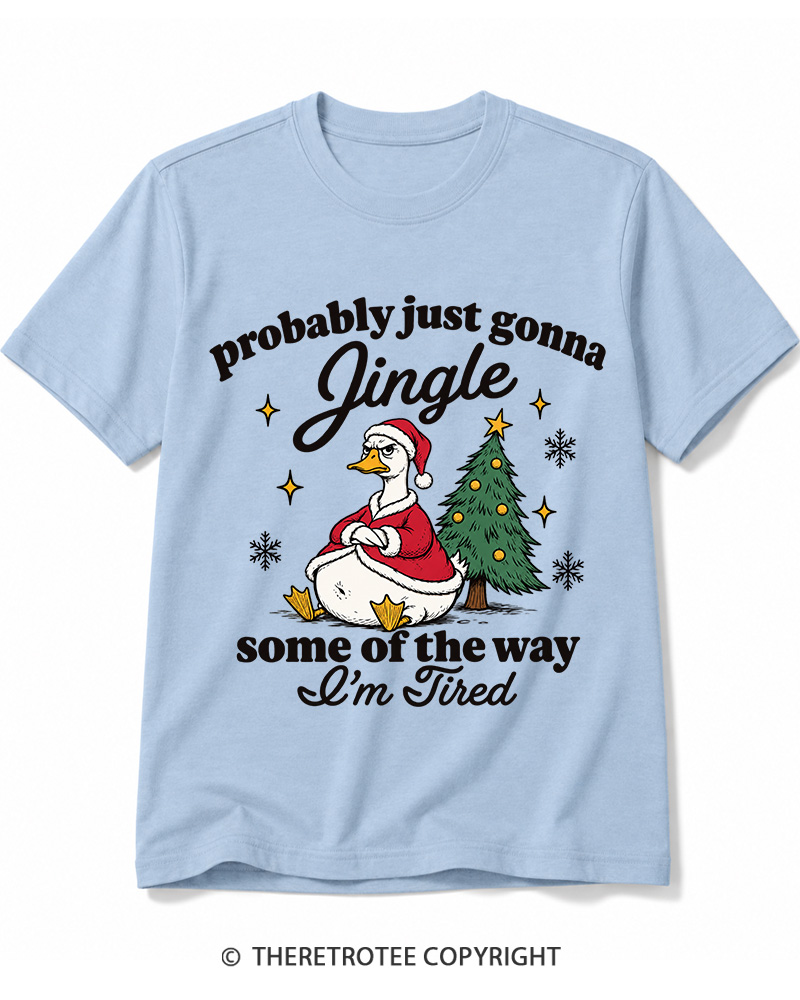 TheRetroTee Probably Just Gonna Jingle 1960s Cotton T-Shirt