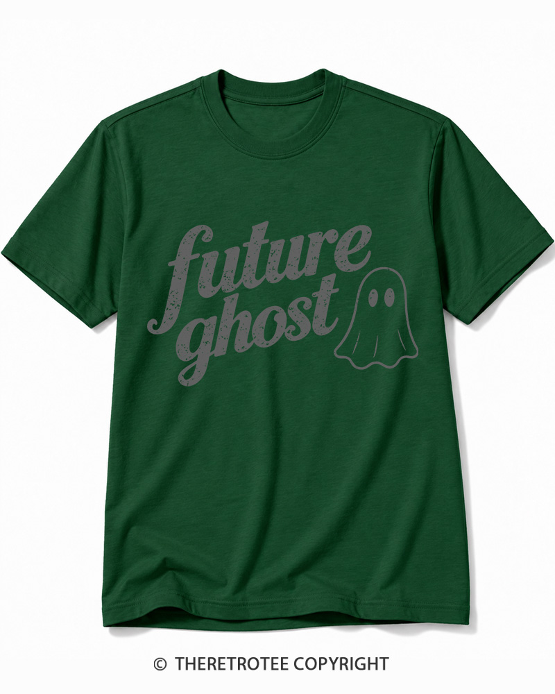 TheRetroTee Future Ghost 1970s Cotton T-Shirt