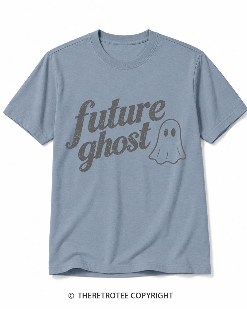 TheRetroTee Future Ghost 1970s Cotton T-Shirt