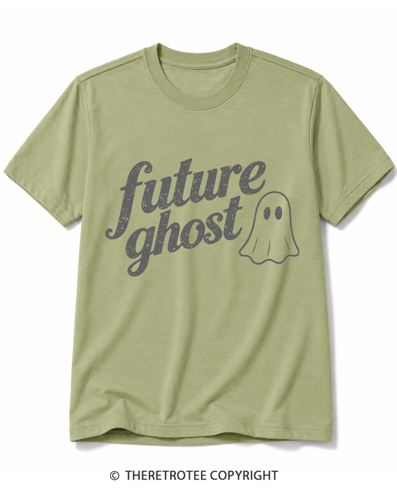 TheRetroTee Future Ghost 1970s Cotton T-Shirt
