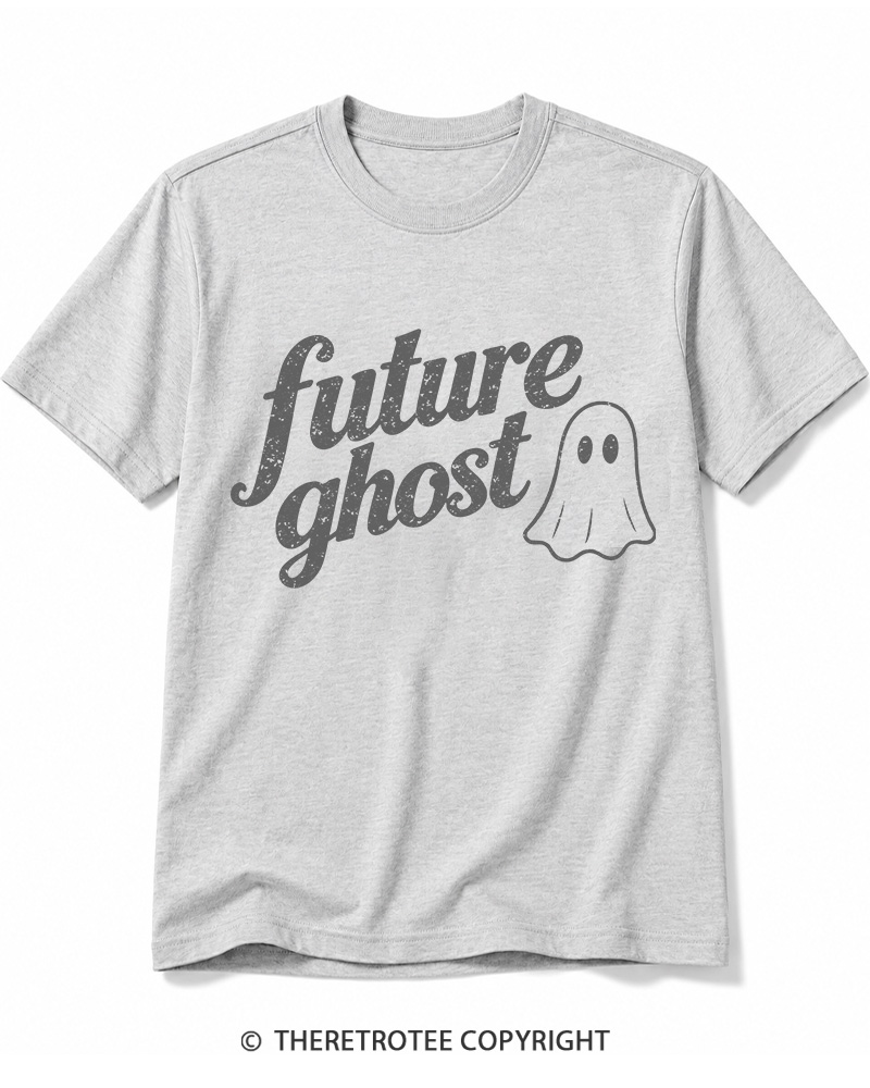 TheRetroTee Future Ghost 1970s Cotton T-Shirt