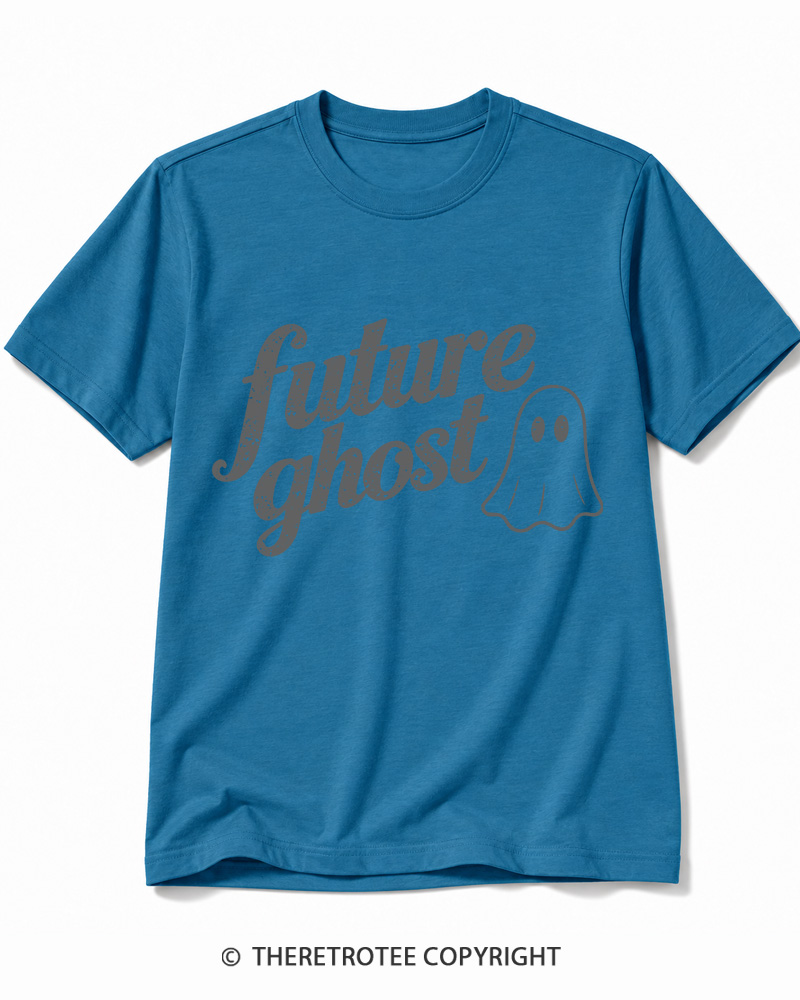 TheRetroTee Future Ghost 1970s Cotton T-Shirt