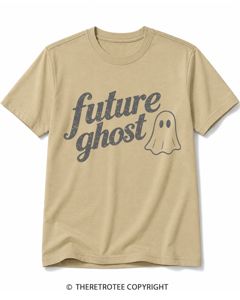 TheRetroTee Future Ghost 1970s Cotton T-Shirt