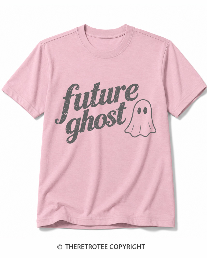 TheRetroTee Future Ghost 1970s Cotton T-Shirt