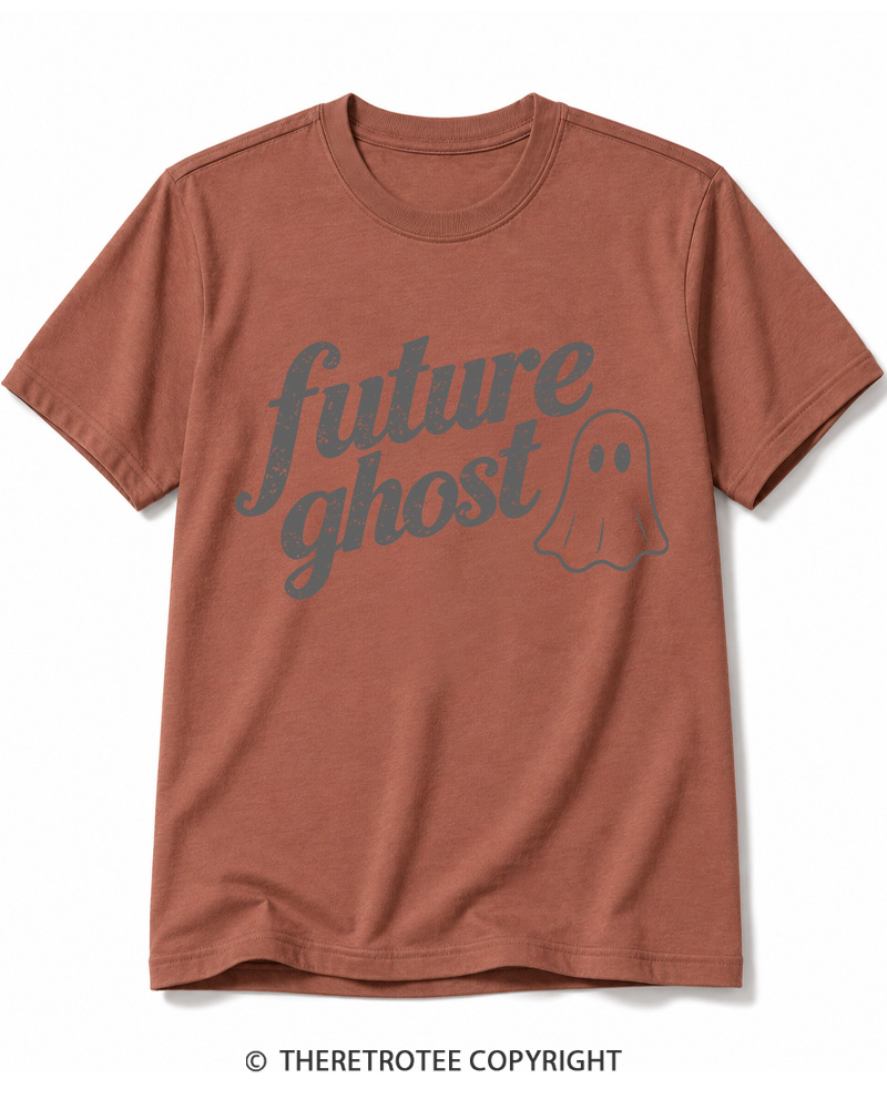 TheRetroTee Future Ghost 1970s Cotton T-Shirt