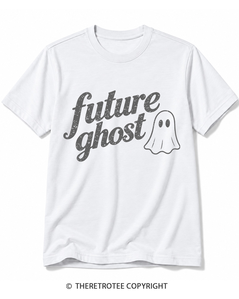 TheRetroTee Future Ghost 1970s Cotton T-Shirt