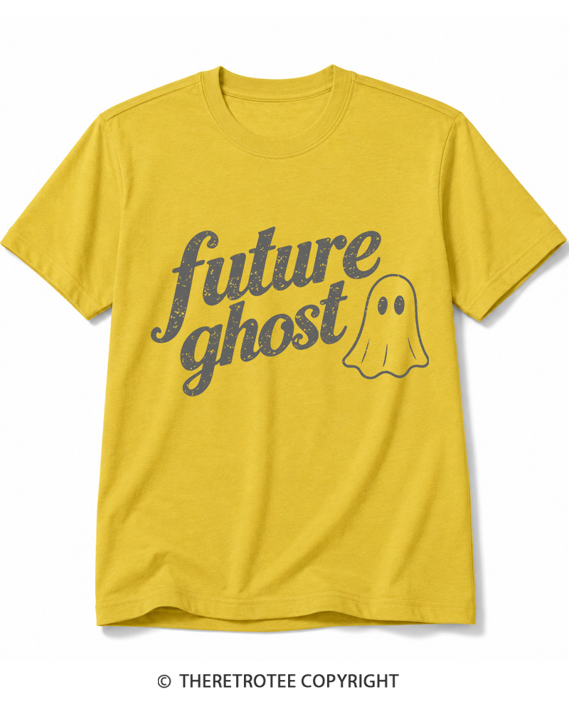 TheRetroTee Future Ghost 1970s Cotton T-Shirt