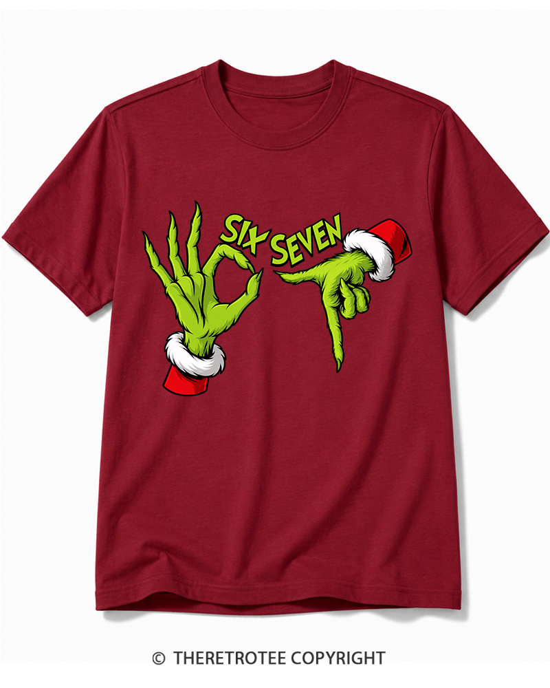 TheRetroTee Six Seven Vintage  Cotton T-Shirt