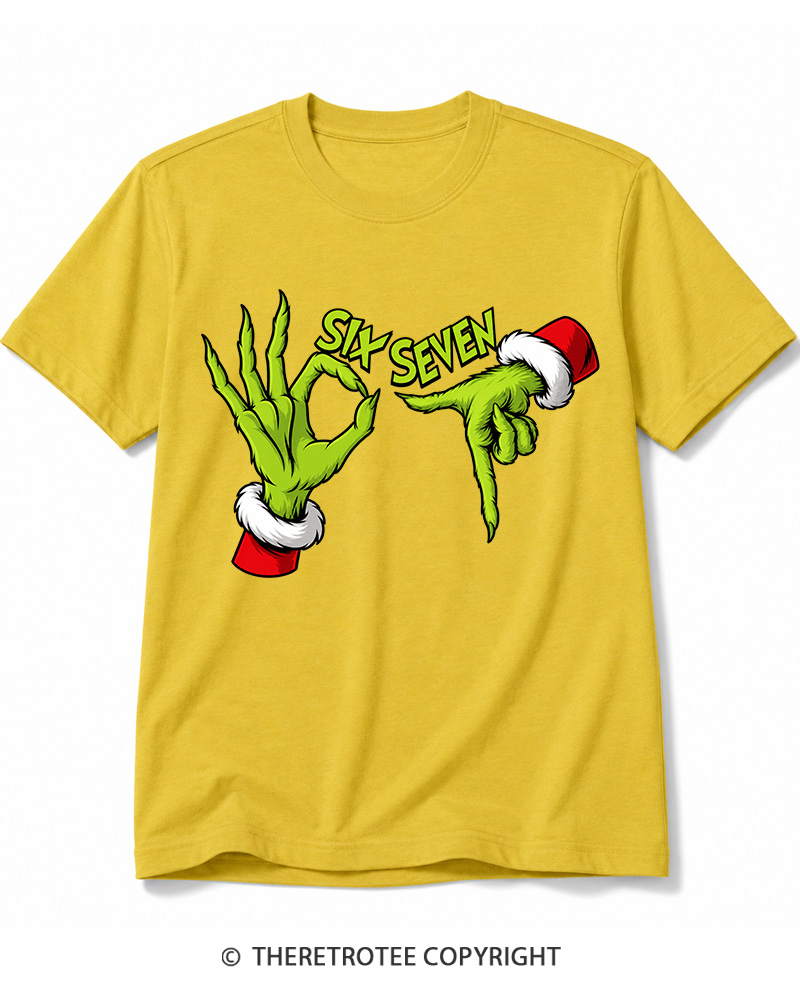 TheRetroTee Six Seven Vintage  Cotton T-Shirt