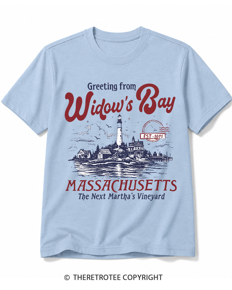 TheRetroTee Getting On Widow’s Bay 1980s Cotton T-Shirt