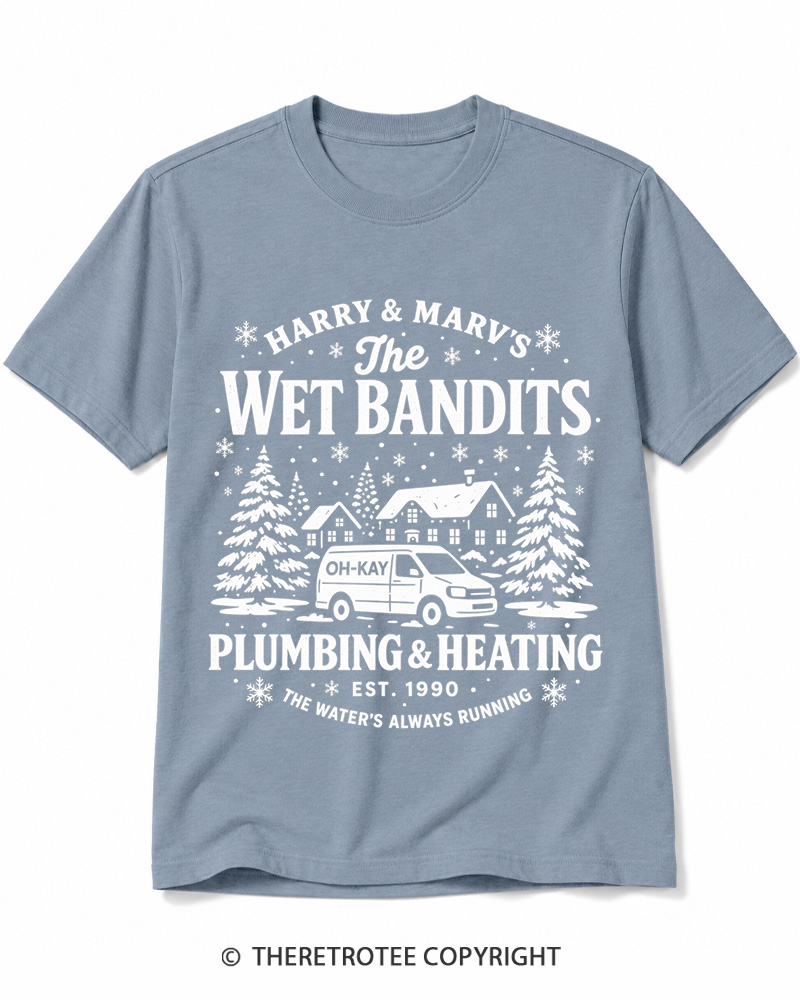 TheRetroTee The Wet Bandits 1990s Cotton T-Shirt