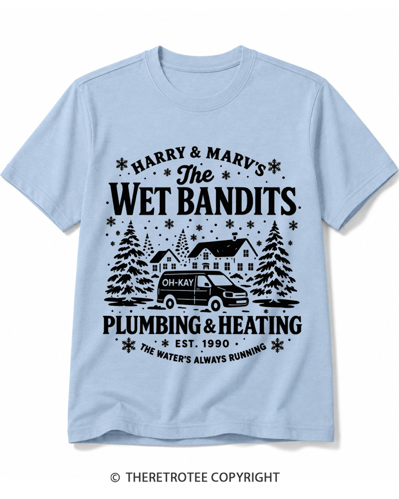 TheRetroTee The Wet Bandits 1990s Cotton T-Shirt