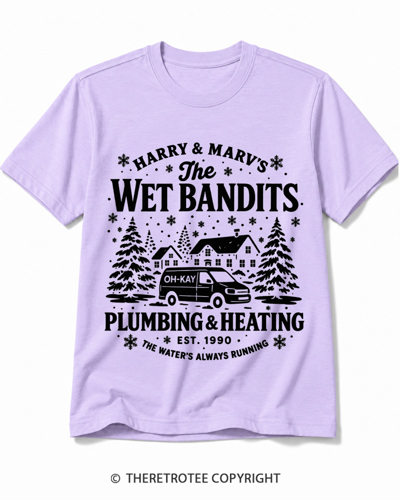 TheRetroTee The Wet Bandits 1990s Cotton T-Shirt