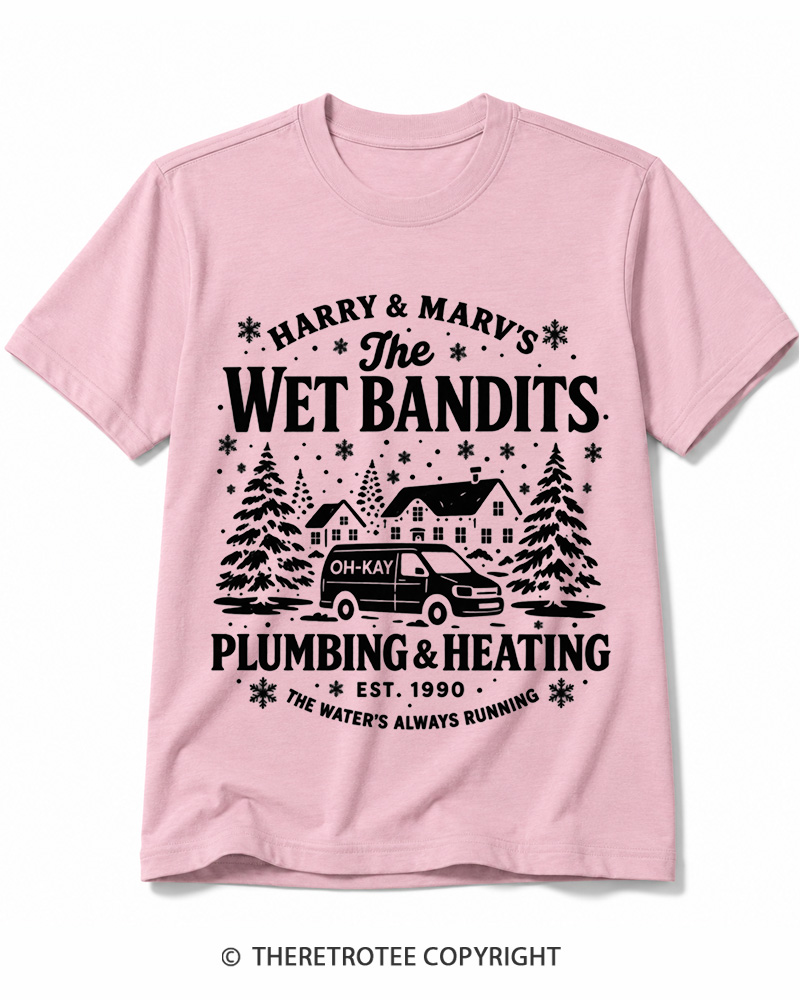 TheRetroTee The Wet Bandits 1990s Cotton T-Shirt