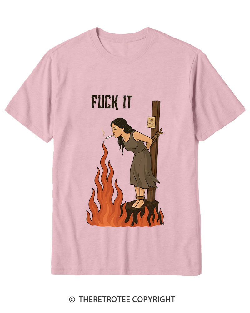 TheRetroTee Fuck It 1970s Cotton T-Shirt