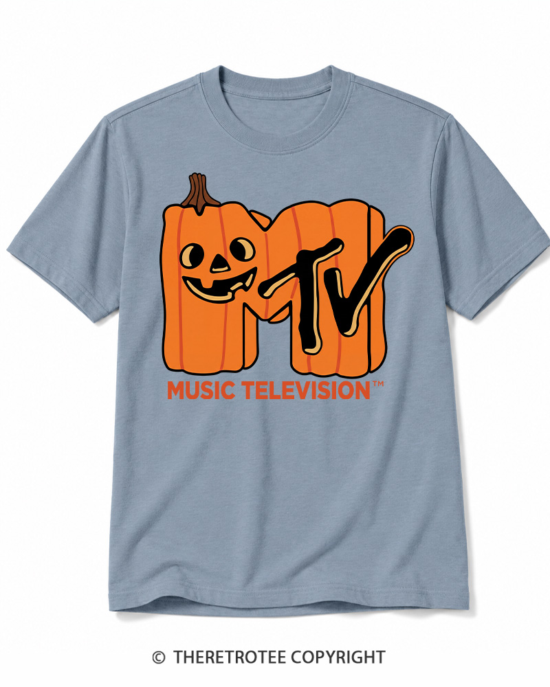 TheRetroTee Halloween Video Radio 1980s Cotton T-Shirt