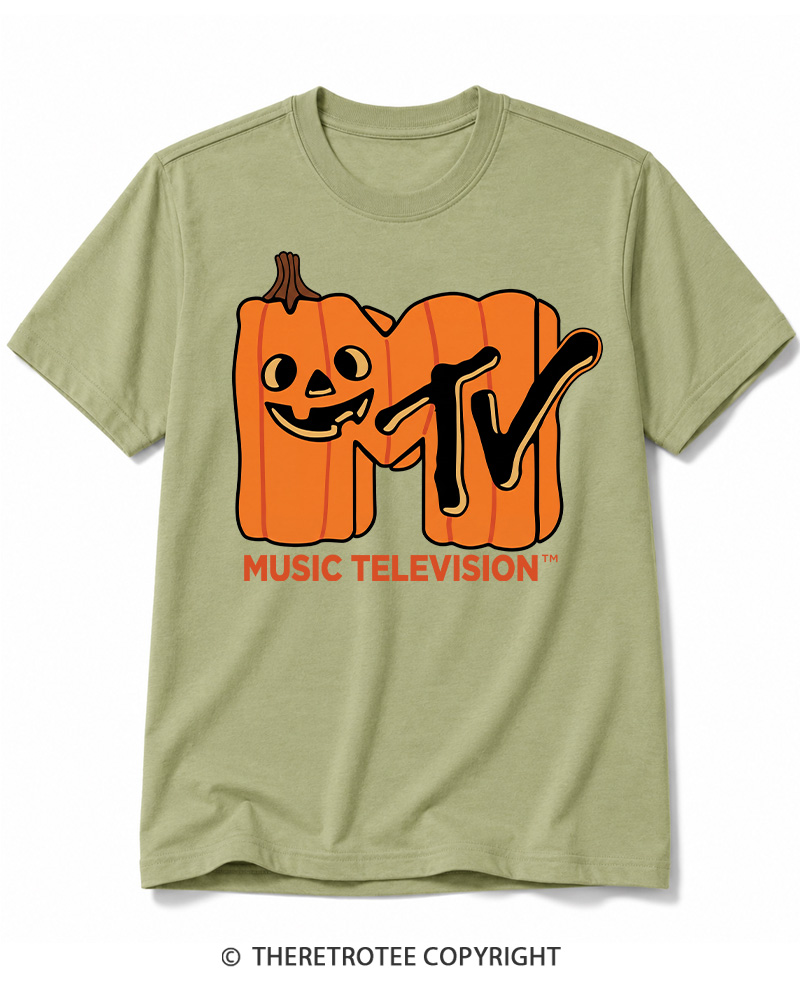 TheRetroTee Halloween Video Radio 1980s Cotton T-Shirt