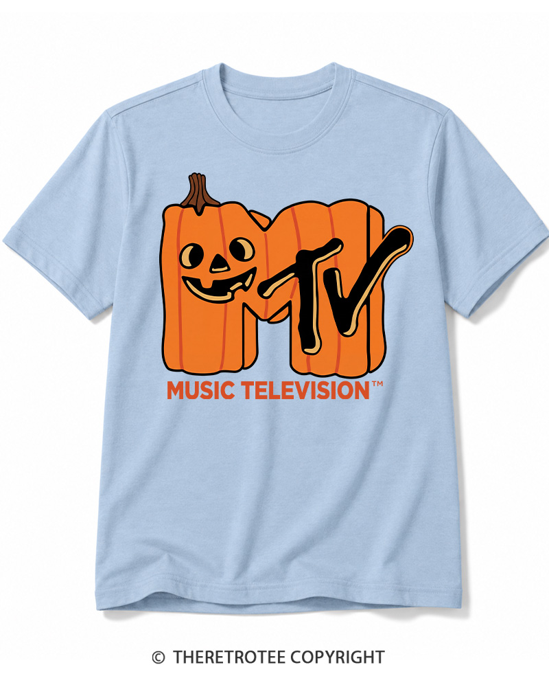 TheRetroTee Halloween Video Radio 1980s Cotton T-Shirt