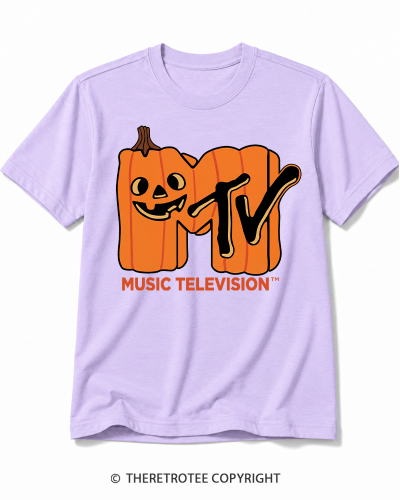 TheRetroTee Halloween Video Radio 1980s Cotton T-Shirt