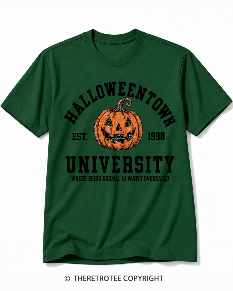 TheRetroTee Halloweentown University Halloween Cotton T-Shirt