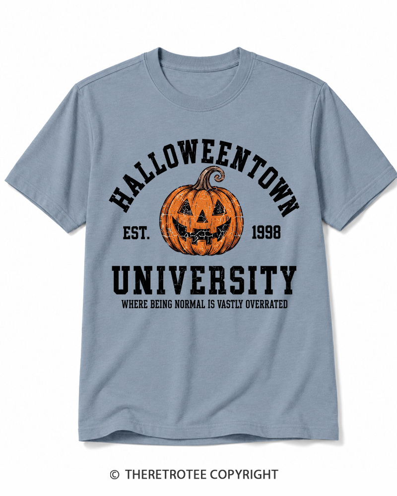 TheRetroTee Halloweentown University Halloween Cotton T-Shirt