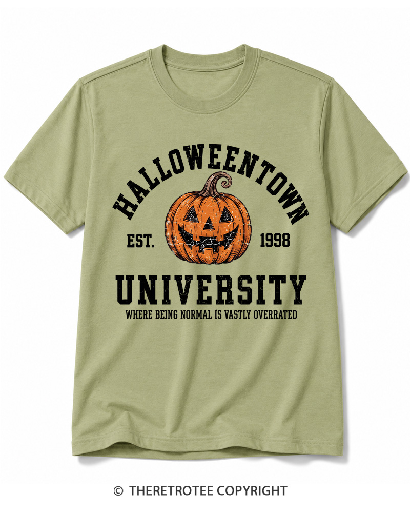 TheRetroTee Halloweentown University Halloween Cotton T-Shirt